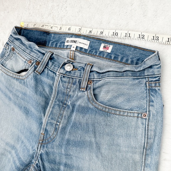 RE/DONE Originals High Rise Slim Leg Jeans - Picture 9 of 9